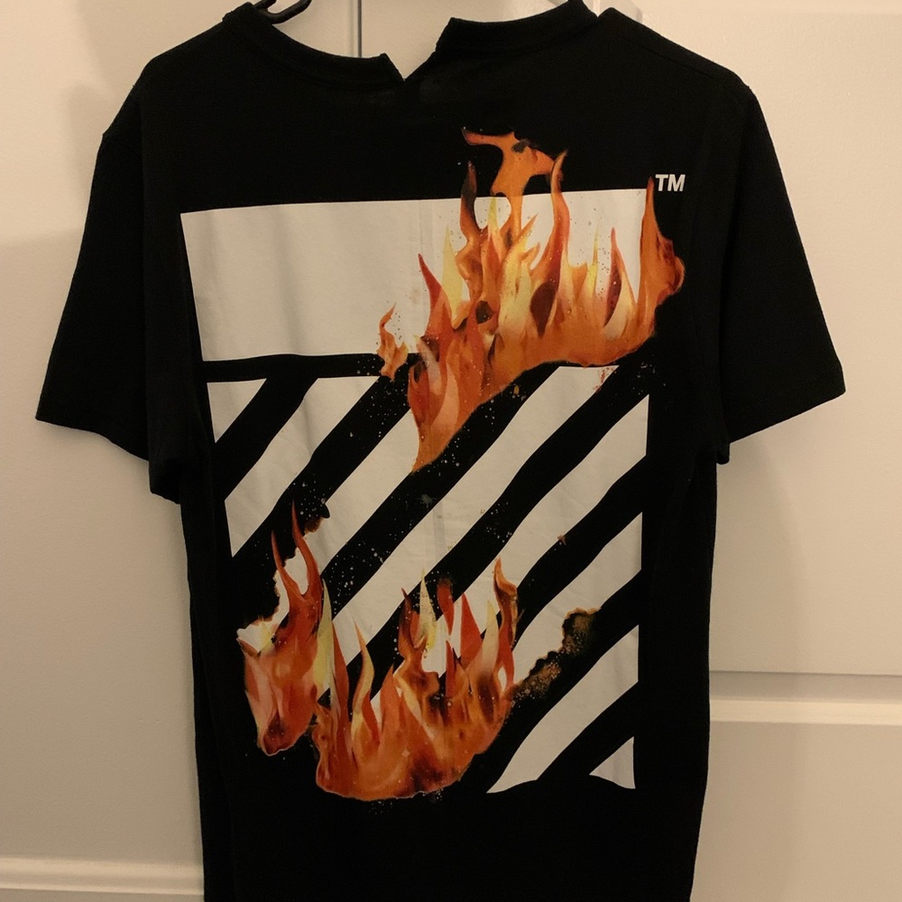 Off-White c/o Virgil Abloh 2018 Diagonal Fire Hands